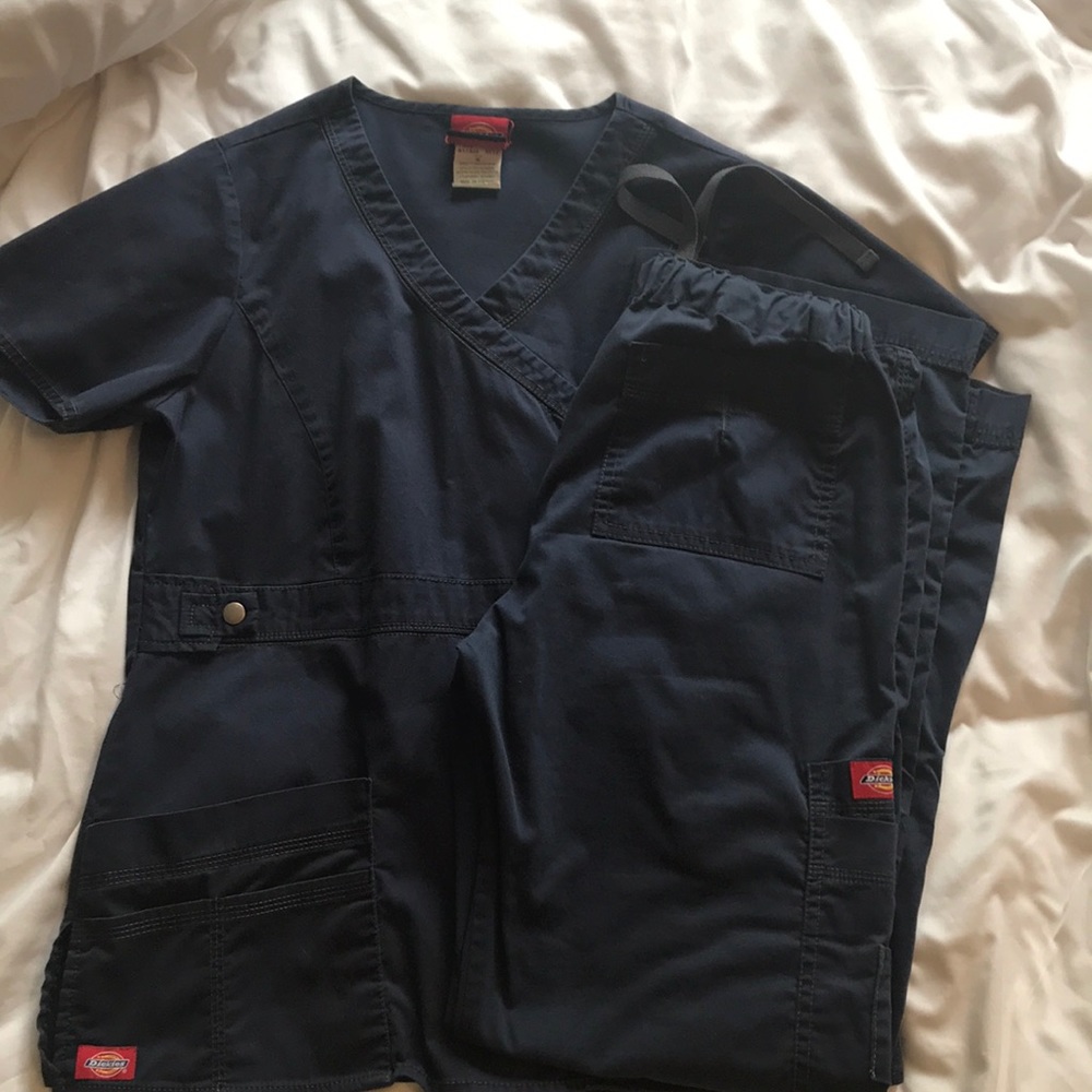 Navy scrubs